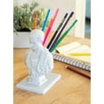 thumbnail image 2 of Clever Contraption Julius Caesar Pen Holder – Medium Bust-Shaped Statue Desk Organizer, Multi-Compartment, 2 of 10