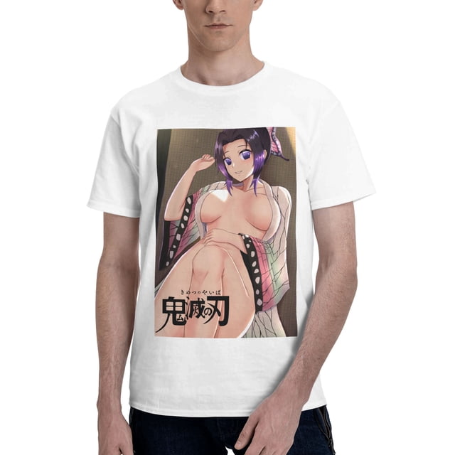 Camiseta de Manga Corta para Hombres Kimetsu no Yaiba