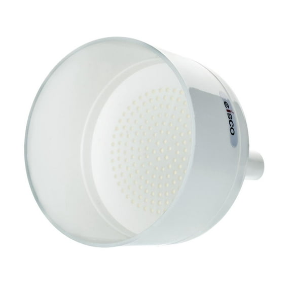 Buchner Funnel, 13cm I.D. - Polypropylene, 2 Parts - Designed for 11-12.5cm Filter Paper - Eisco Labs