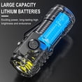 thumbnail image 4 of NARABB LED Strong Light Mini Flashlight Super Bright Long Range Rechargeable Mini Student Outdoor Home Emergency Lighting Core, 4 of 9