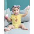 thumbnail image 2 of Giraffe With Clothes Bodysuit Infant -Image by Shutterstock,  24 Months, 2 of 4