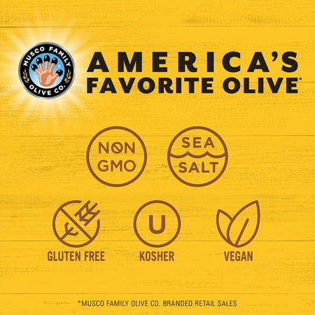 6 Pack Pearls Ripe Pitted Large Black Olives, 6 oz Can. Major Allergens Not Contained.