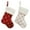Red+White, variant on Christmas Stockings 6 Pack for Family, Mini Embroidery Gold Sequins Christmas Stockings White Red Luxury Faux Fur Xmas Stocking for Xmas Tree Holiday Party Decoration
