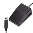 thumbnail image 3 of USB Foot Switch, Wide Pedals General USB Single Pedal Switch Standard HID device  for Gaming for Factory Testing for Computer, 3 of 7