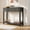 Black-2 Drawer, variant on Asofer 39" Console Table with 2 Drawers, Modern Sofa Table, Narrow Wood Entryway Table for Living Room, Foyer, Black