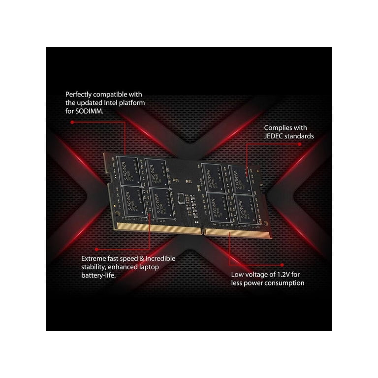 Silicon Power 32GB (2 x 16GB) 260-Pin DDR4 SO-DIMM DDR4 3200 (PC4
