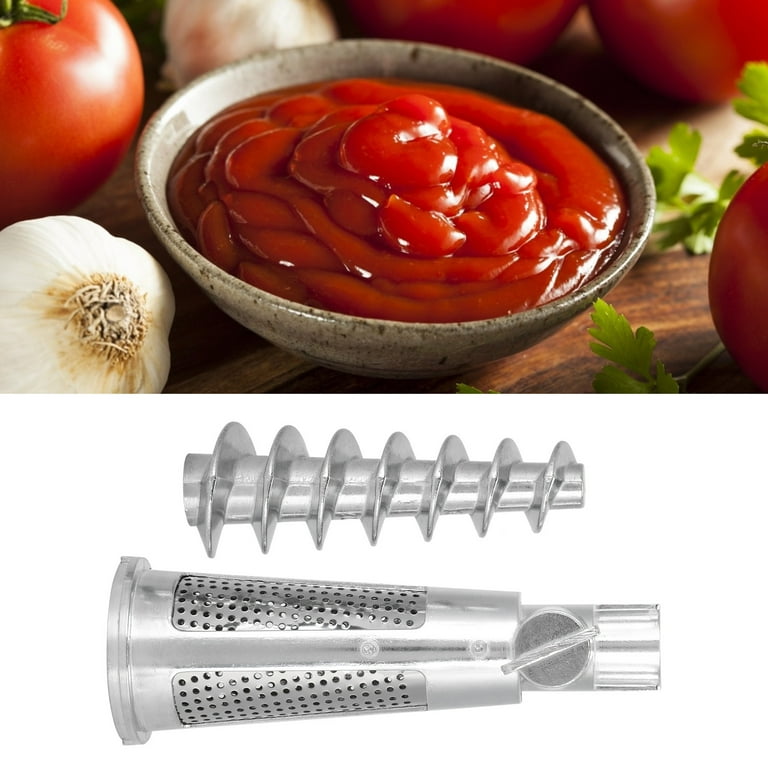 Pissente iSH09-M494082mn Blender Tomato Juicer Meat Grinder Accessories,  Food Mixer Parts, Screw Shaft Filter Sleeve Baffle Accessories for Mixer  Attach