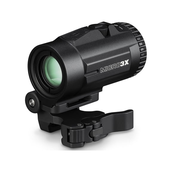 Vortex Optics Micro 3x Red Dot Sight Magnifier with Quick-Release Mount