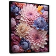 thumbnail image 2 of Designart "Enchanted Floral Visions Of Mums I" Mums Floater Framed Wall Decor, 2 of 5