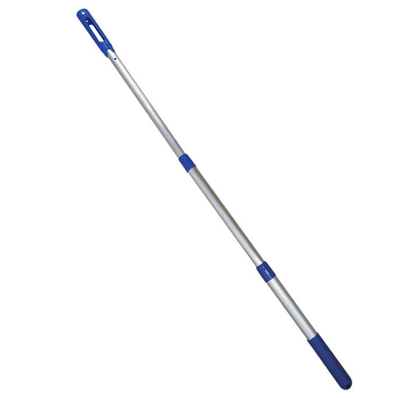 Adjustable Swimming Pool Cleaner Handle Rod 3 Section Telescopic Poles Accessories for Skimmer Net and Rakes Attachments