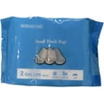 thumbnail image 3 of 2 Gallon Small Trash Bags, Clear, 150 Counts/ 3 Rolls, 3 of 4