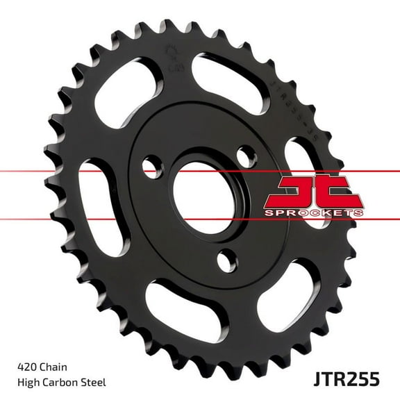 Jt Sprockets JTR255.37 Steel Rear Sprocket - 37T (Carbon)