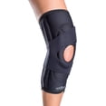 thumbnail image 1 of DonJoy Lateral J Patella Knee Support Brace with Hinge: Neoprene, Right Leg, Large, 1 of 3