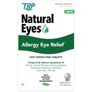 TRP Natural Eyes Allergy Eye Relief Tablets 48 Count, 1 Ea..