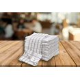 thumbnail image 4 of AMOUR INFINI Grid Dish Cloths Cotton Cleaning Kitchen Towels and Dishcloths Set of 8 Dish Towels for Washing Drying Dishes (12x12 Inch - Beige), 4 of 5