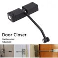 thumbnail image 1 of ¡Ofertas para Ahorrar!, Cierrapuertas automático con resorte de resistencia, bisagra resistente al fuego, canal para puerta Akmoler, 1 of 7