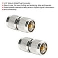 thumbnail image 1 of Conector UHF PL259 Macho a Macho 2 Piezas Bling Bling con Funcionalidad Inteligente, 1 of 10