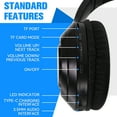 thumbnail image 5 of ONTA V58 Deep Bass Wireless Over-Ear Headphones, Black, 5 of 7