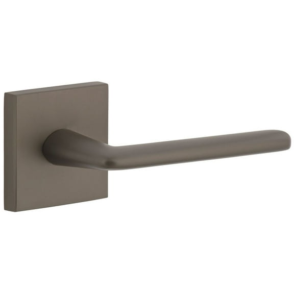 Viaggio Qadbrz_Sd_Rh Quadrato Right Handed Solid Brass Non-Turning One-Sided Dummy Door