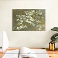 thumbnail image 3 of Elephant Stock Dogwood In Spring Wall Art - Horizontal Canvas Wall Art - Living Room Wall Decor - Floral And Botanical Canvas - Brown And Yellow Decor By Danhui Nai - 12" x 8", 3 of 8