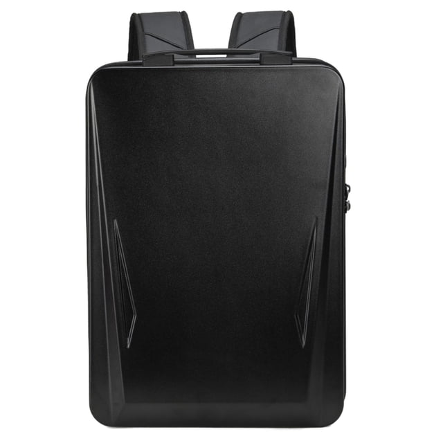 17.3-Inch Hard Shell Laptop Mochila Impermeable Gaming Laptop Bag Hombres Negro Sunnimix Maleta para computador portátil