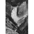 thumbnail image 2 of Frank, Jacob W. 17x24 Gold Ornate Wood Framed with Double Matting Museum Art Print Titled - Lower Falls from Artist Point, Yellowstone National Park, 2 of 4