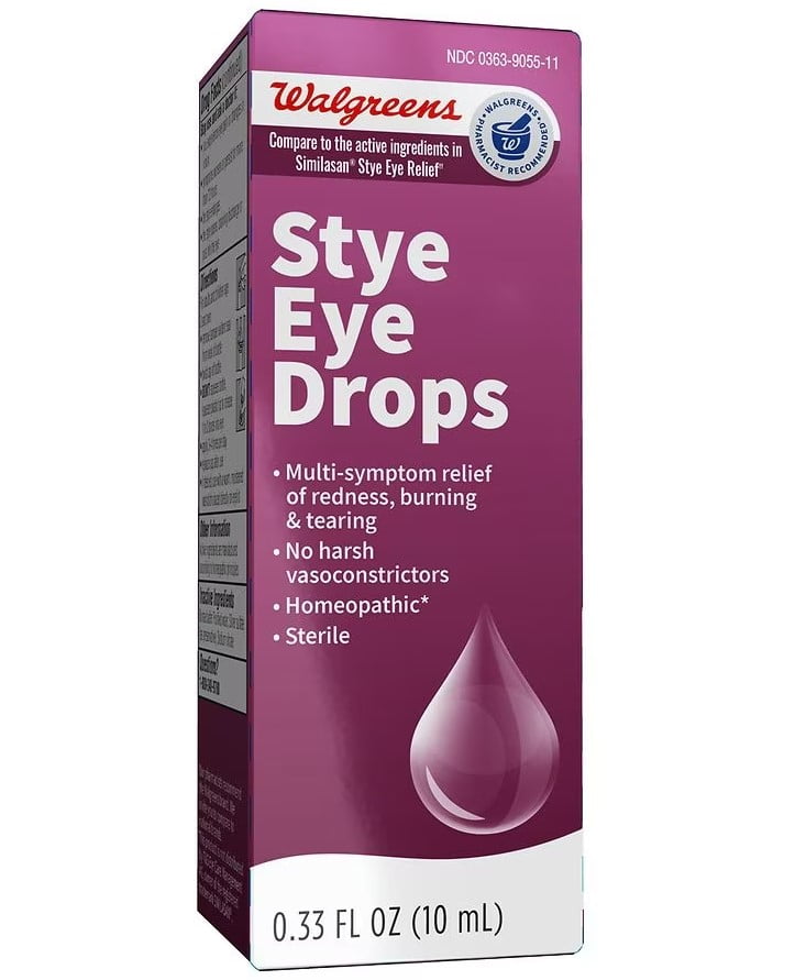 Walgreens Stye Eye Drops with Similasan Stye Eye Drops) Multisymptom Relief Redness