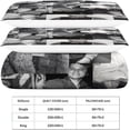 thumbnail image 4 of Elvis Presley Bedding Set Rock 'n' Roll Singer Print Microfiber Duvet Cover with Zipper, 4 of 5