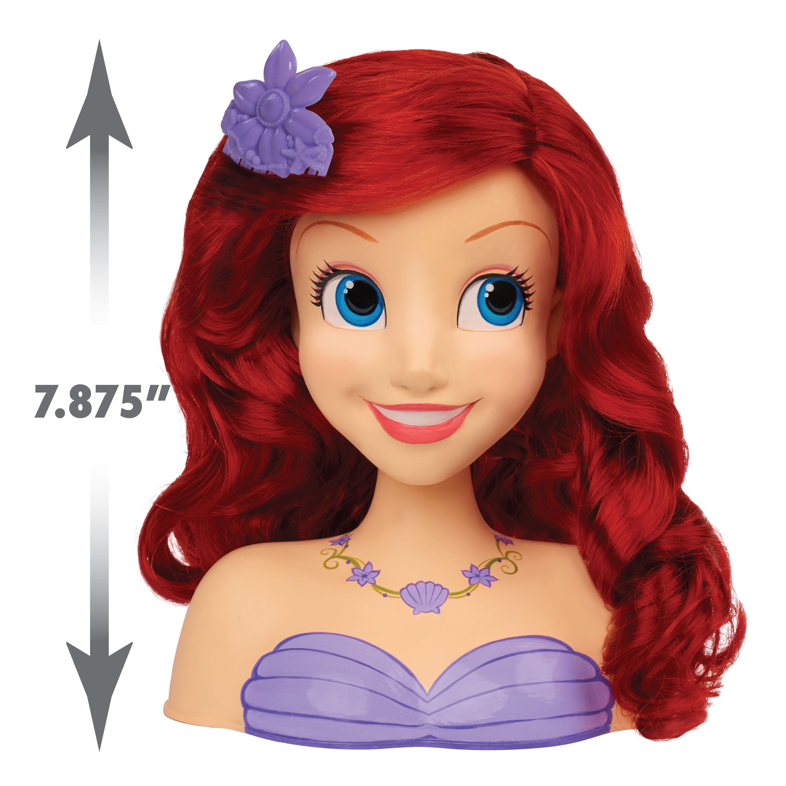 disney princess deluxe ariel styling head