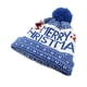 thumbnail image 2 of Gorro de Navidad tejido suave y moderno gorro cálido para patinar, escalar, montar, regalo Azul, 2 of 8
