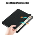 thumbnail image 3 of EpicGadget Case for iPad Air 5 10.9" (5th Generation, 2022) Smart Cover Auto Sleep/Wake Tri-Fold Stand Folio Case + 2PCS Tempered Glass Screen Protector for Apple iPad Air 2022 10.9-inch (Black), 3 of 5