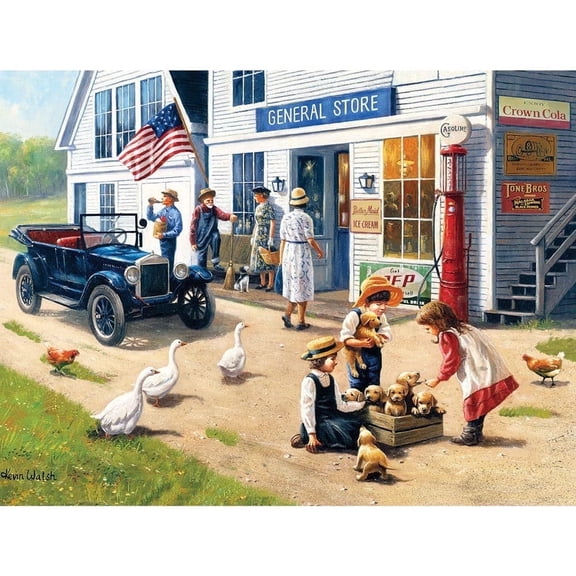 300pc General Store Jigsaw Puzzle for Adults – 18"x24" by Kevin Walsh