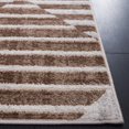 thumbnail image 4 of SAFAVIEH Palma Vincent Geometric Runner Rug, Beige/Light Grey, 2'2" x 7', 4 of 5