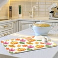 thumbnail image 6 of Dish Drying Mat for Kitchen Counter Dish Drying Pad Dish Mat, Bright Autumn Leaves and Pumpkins Drying Mat for Coffee Machine Dish Rack 16x18 inch, 6 of 8