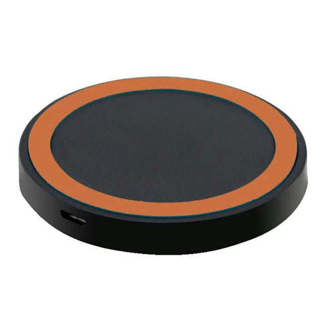Seitruly Q5 QI Inalámbrico Almohadilla para X 8 S6/S7 Teléfono y Comunicación naranja 69*9.5mm