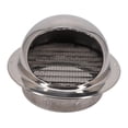 thumbnail image 1 of Grille de Sortie d'Air Murale Extérieure en Acier Inoxydable Couverture de Ventilation de Chauffage Ronde, 1 of 1