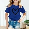 thumbnail image 2 of LWNYDPLSD Girls Tops Easter T Shirts for Kids Shirts Teens Girls Basketball Shirts Girls 6t Clothes Cute Clothes Baby Girl Clothes 12 to 18 Month Girl, Blue 8-9 Years, 2 of 8