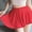 Red, variant on Women Costume Pleated Skirt A-Line Lingerie Sheer See Through Skirts
