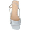 thumbnail image 4 of Journee Womens Shayana Multi Strap Sling Back Dress Sandals, Widths Available, 4 of 9