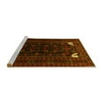 thumbnail image 2 of Ahgly Company Machine Washable Indoor Round Persian Yellow Traditional Area Rugs, 7' Round, 2 of 4