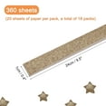 thumbnail image 2 of 360 Sheets Origami Paper Glitter Stars Papers Dark Brown Fold Paper,0.4 x 9.5", 2 of 6