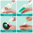thumbnail image 3 of Electric Bottle Brush Cleaner, Portable Rechargable Baby Bottle Brush Kit for Travel with Silicone Nipple & Straw Brush, Drainage Rack, Storage Box, Perfect Essentials Gift for Mom After Birth, 3 of 8