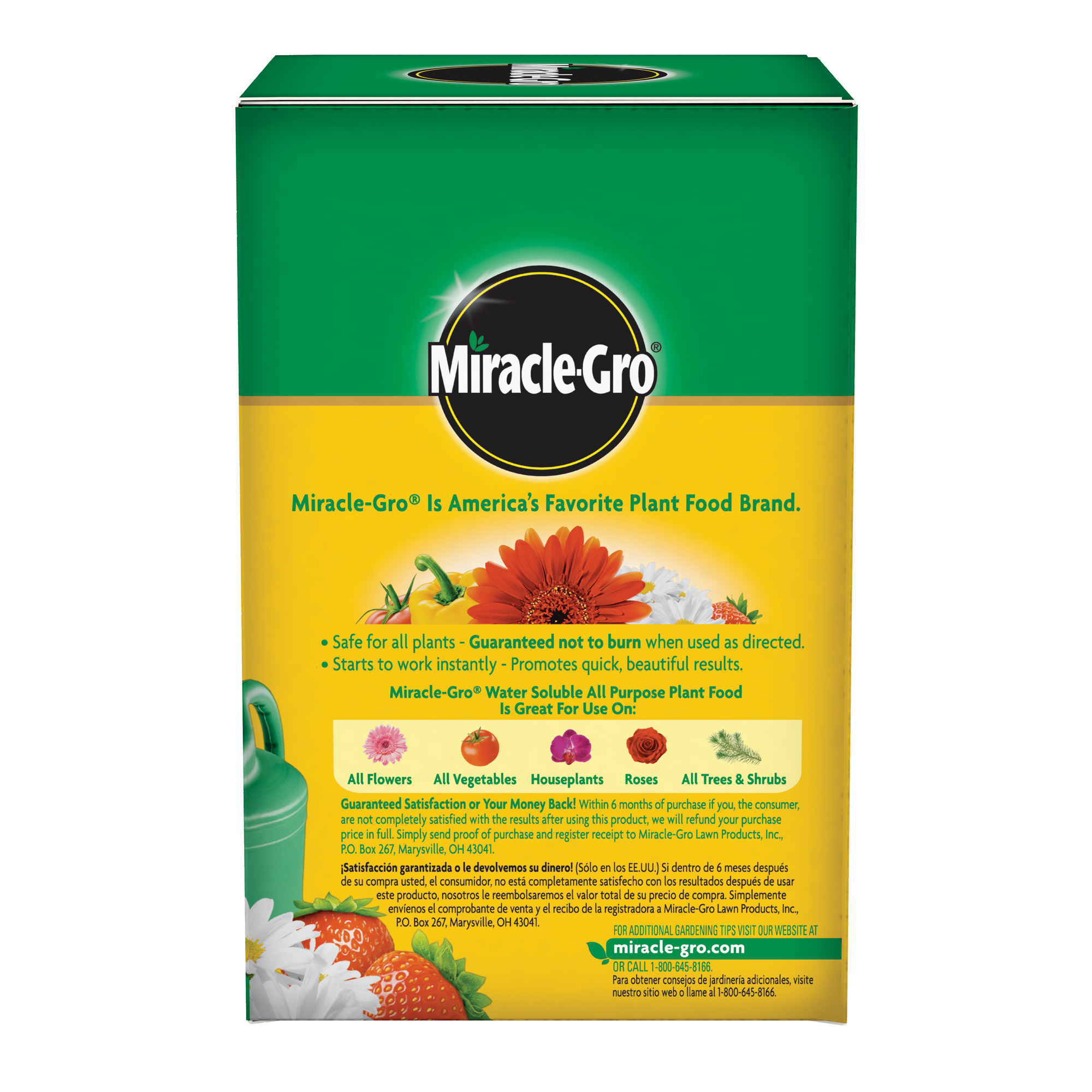 Miracle-Gro Water Soluble All Purpose Plant Food, 1.5 lbs., Safe for All Plants - image 4 of 16