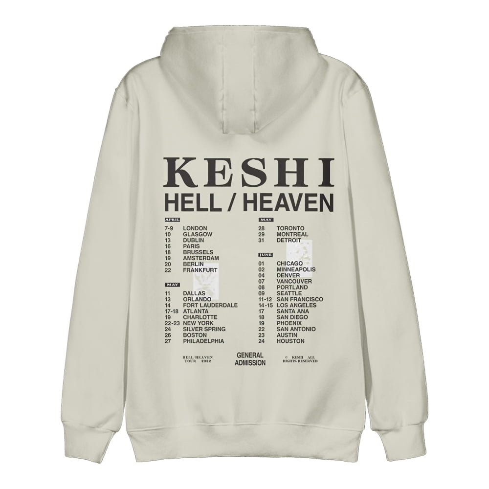 Keshi The Hell Heaven Tour Merch Hoodie Winter Sweatshirt