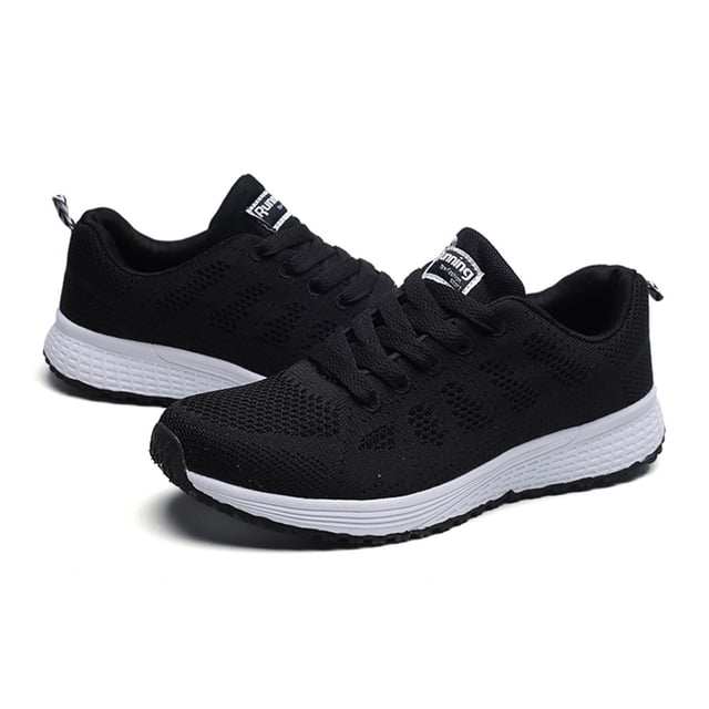 WEAIXIMIUNG Espadrilles Montantes Femmes Chaussures Larges Course Décontractées Chaussures Rondes Femmes et Hommes Brides en Maille Mode Plates Chaussures Décontractées pour Femmes