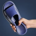 thumbnail image 4 of CPNG Women & Men Couple Style Bathroom Indoor Thick Sole Shower Slippers Open Toe Home Slippers Non Slip Soft Comfortable Simple Slippers Bathroom Shoes, 4 of 8