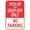 Warning Sign 3, variant on Please Do Not Block Driveway Thank You Sign - 8"x12" Aluminum Metal Safety Sign, Indoor Outdoor Driveway Warning Signage