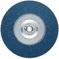 thumbnail image 2 of Weiler Tiger Disc Angled Style Flap Discs, 7", 40 Grit, 5/8 Arbor, Aluminum Back - 1 EA (804-50543), 2 of 3