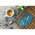 thumbnail image 3 of Letter I Sea Doodles Initial Alphabet Foam Coaster Set of 4, 3 of 3