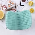 thumbnail image 4 of Mini Oven Gloves,Silicone Oven Mitts Potholder Cooking Pinch Grips for Kitchen Cooking & Baking (4,Blue+Grey), 4 of 5